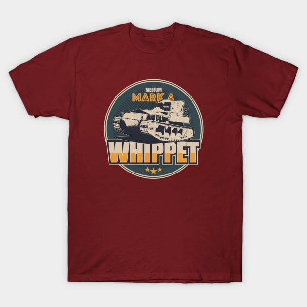 Medium Mark A Whippet T-Shirt by TCP